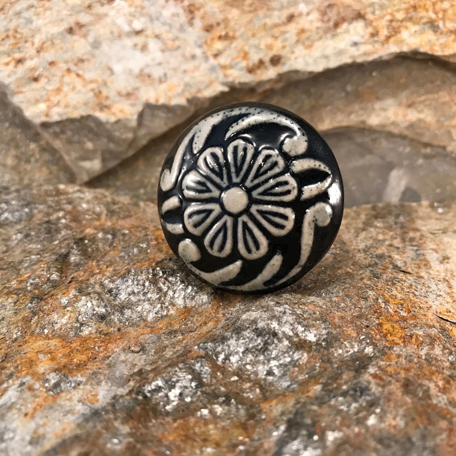 Ceramic Knob Decorative Pull Knobs Instant Furniture Upgrade Etsy