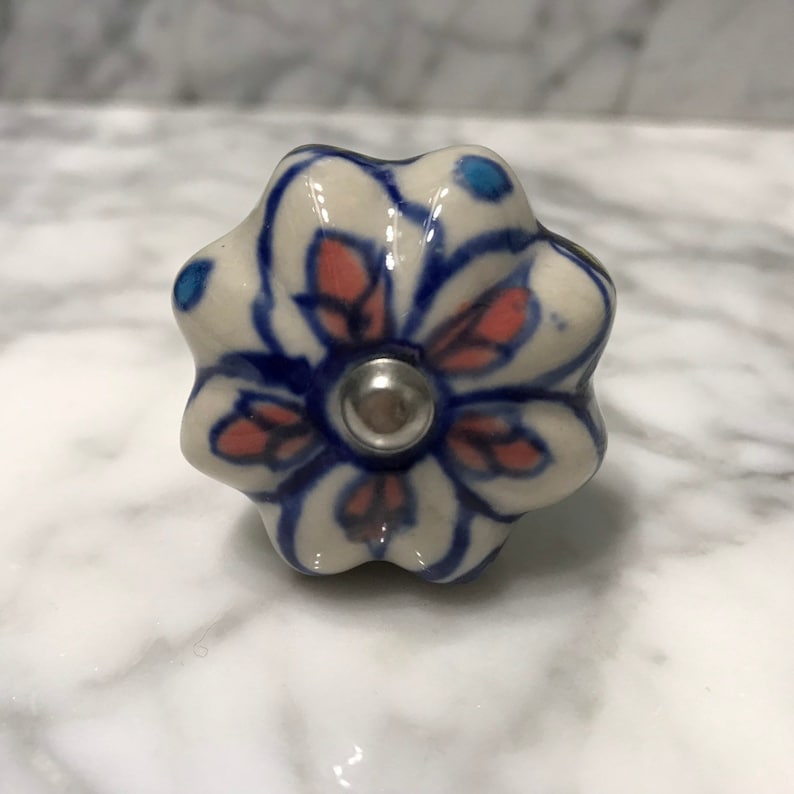 Knobs As Is Clearance Hand Painted Decorative Pull Knob Etsy