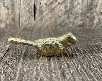 Gałka meblowa w kształcie ptaka, uchwyt do szuflady komody z żeliwa