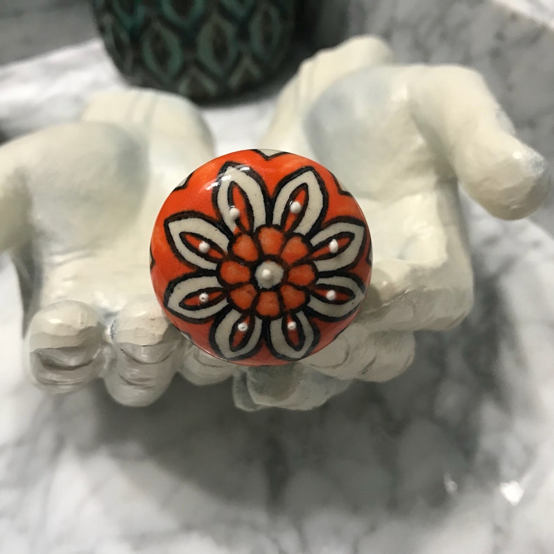 Ceramic Knobs Dresser Drawer Pulls Unique Cabinet Hardware Knob