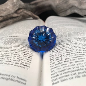 Glasknopf, blaue Glasknöpfe, einzigartige altmodische Knöpfe aus Glas, blauer Glasknopf, Knöpfe und Griffe im Landhaus-Stil