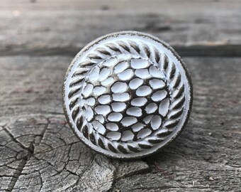 Bouton de tiroir nid d'abeille shabby chic, Quincaillerie rustique française Quincaillerie de rénovation domiciliaire