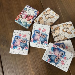 Butterfly Pocket Mirror, Hinged Double Compact