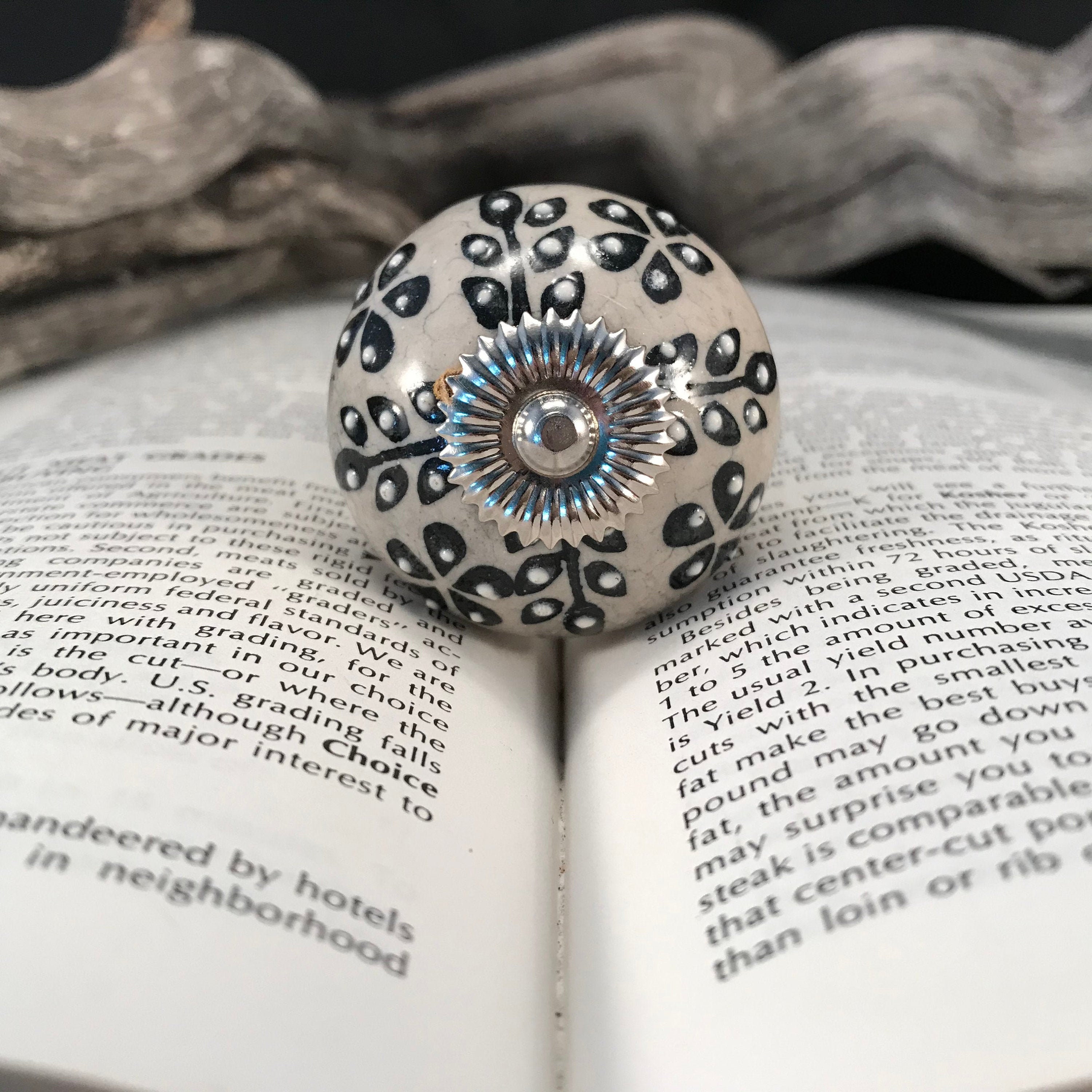 Perilla de cerámica perillas de cerámica de tomate perilla | Etsy