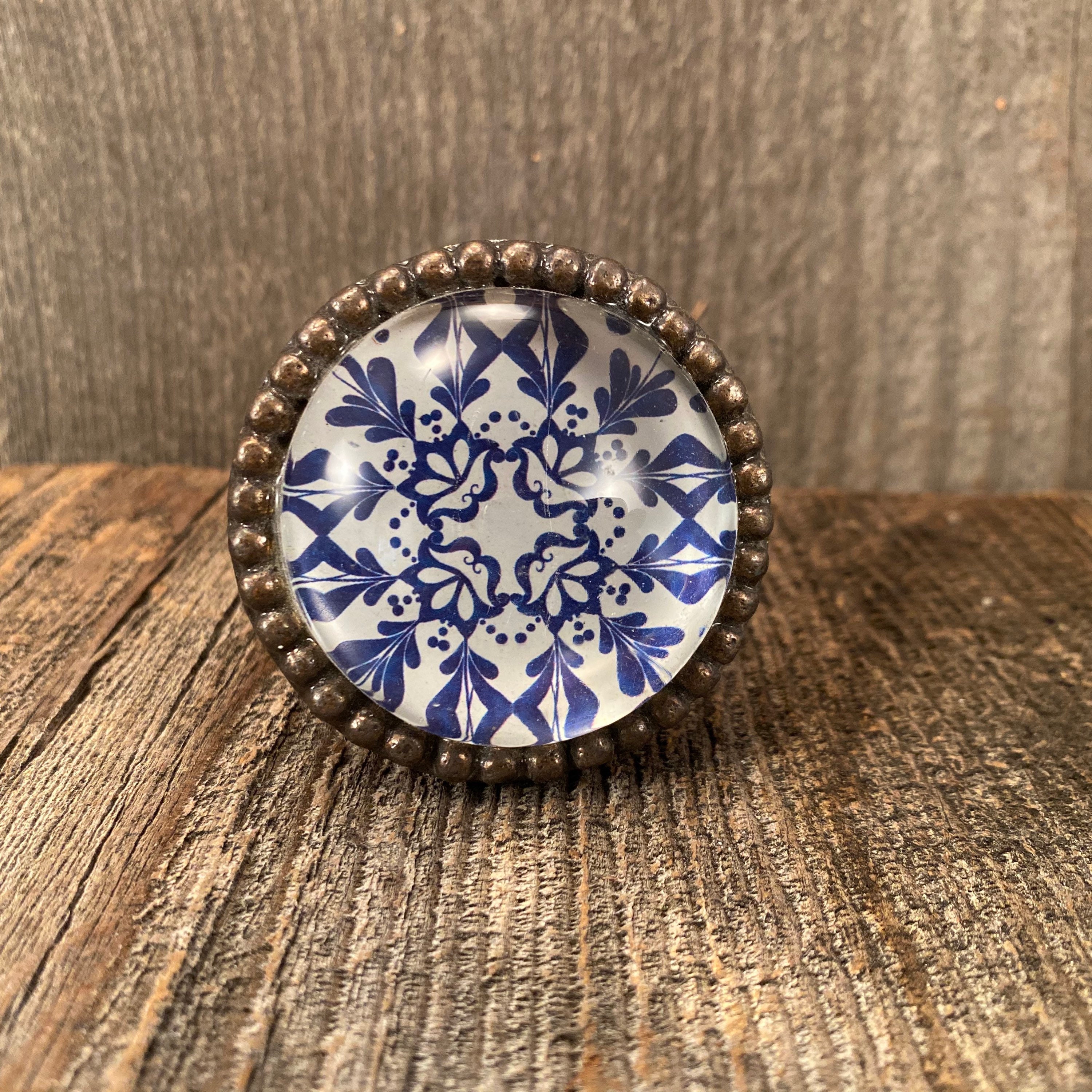 Moroccan Knob Metal Glass Knob Marrakesh Knob Etsy