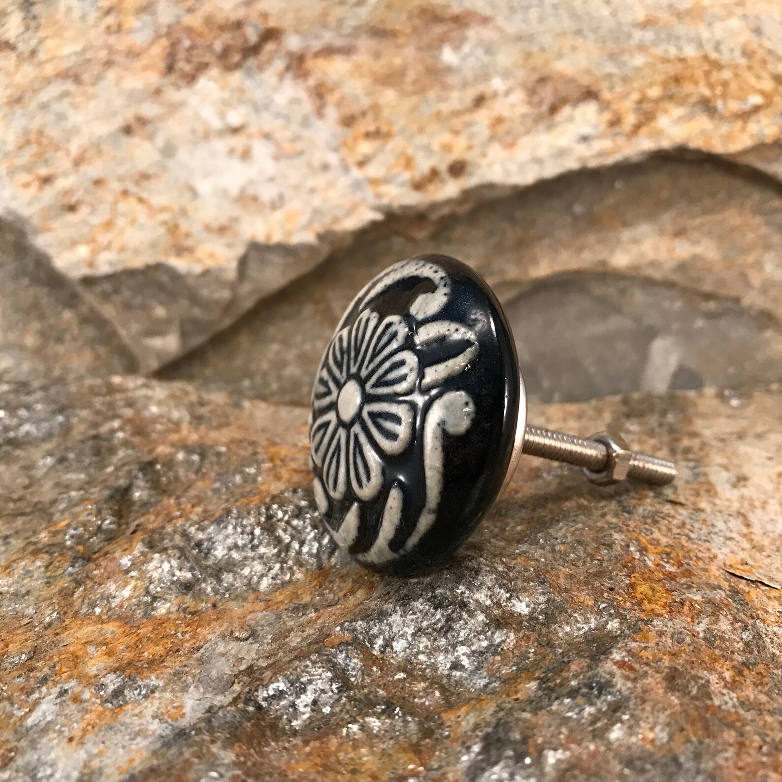 Ceramic Knob Decorative Pull Knobs Instant Furniture Upgrade Etsy