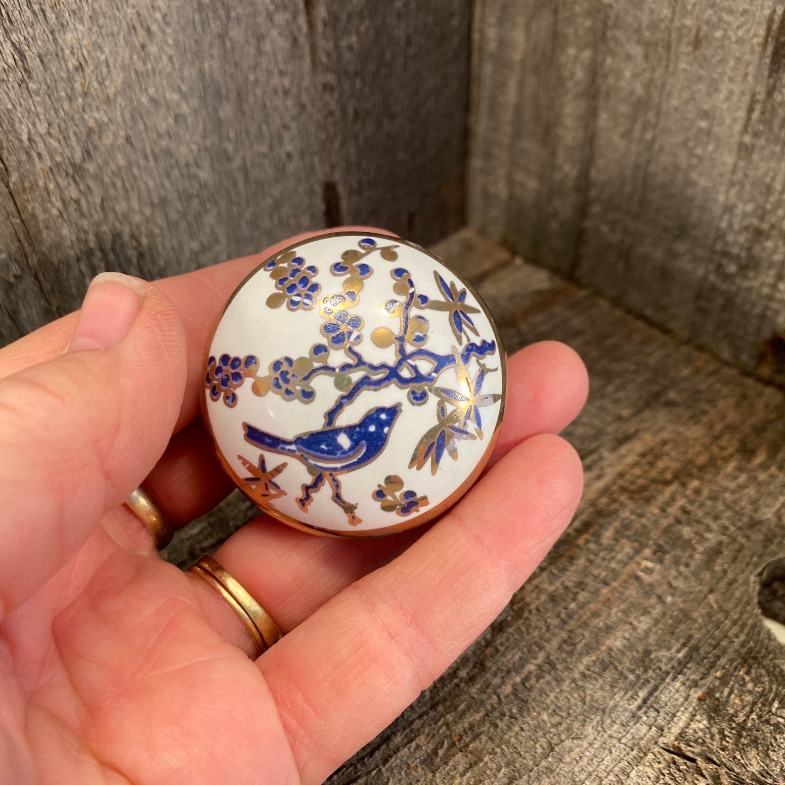 Ceramic Knob Hand Painted Dresser Drawer Knob Furniture Etsy