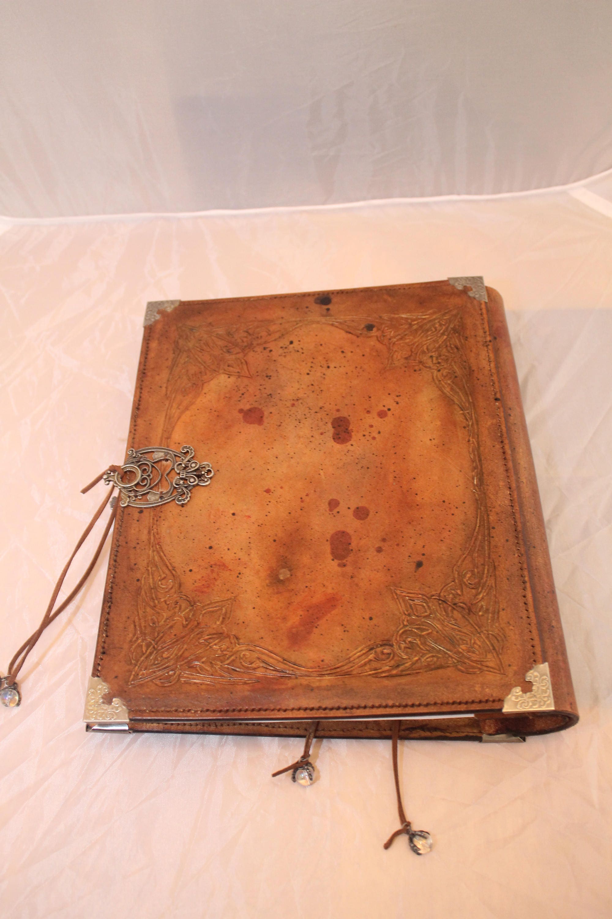 Leather Grimoire/journal/album Etsy Canada