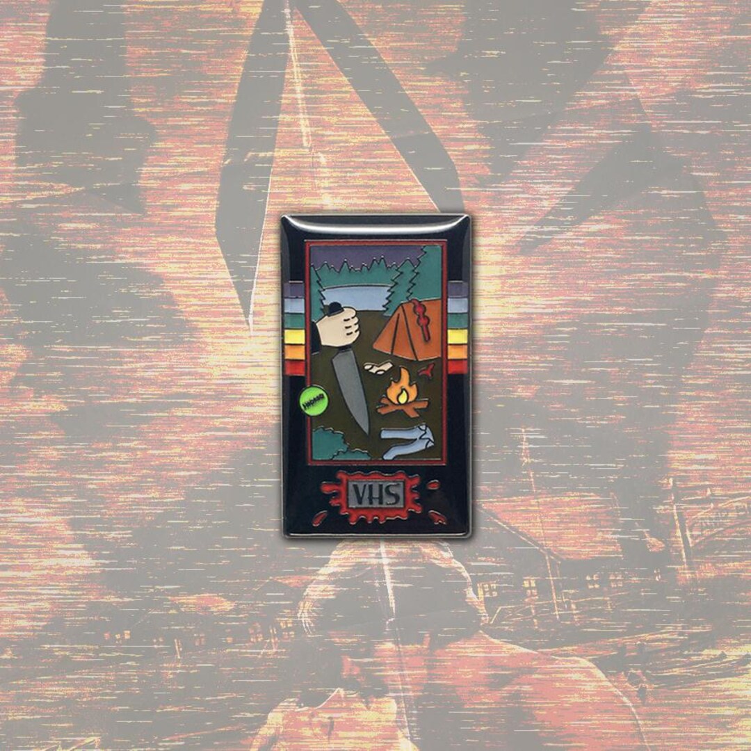 Pin de esmalte suave VHS \, image size:1080x1080