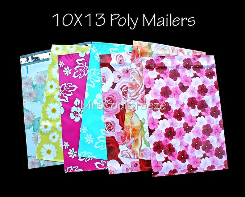 100 shipping bags 9x12 Pink color Poly Mailers Shipping Envelopes