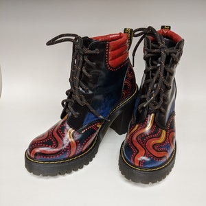 Funky dr martens boots best sale