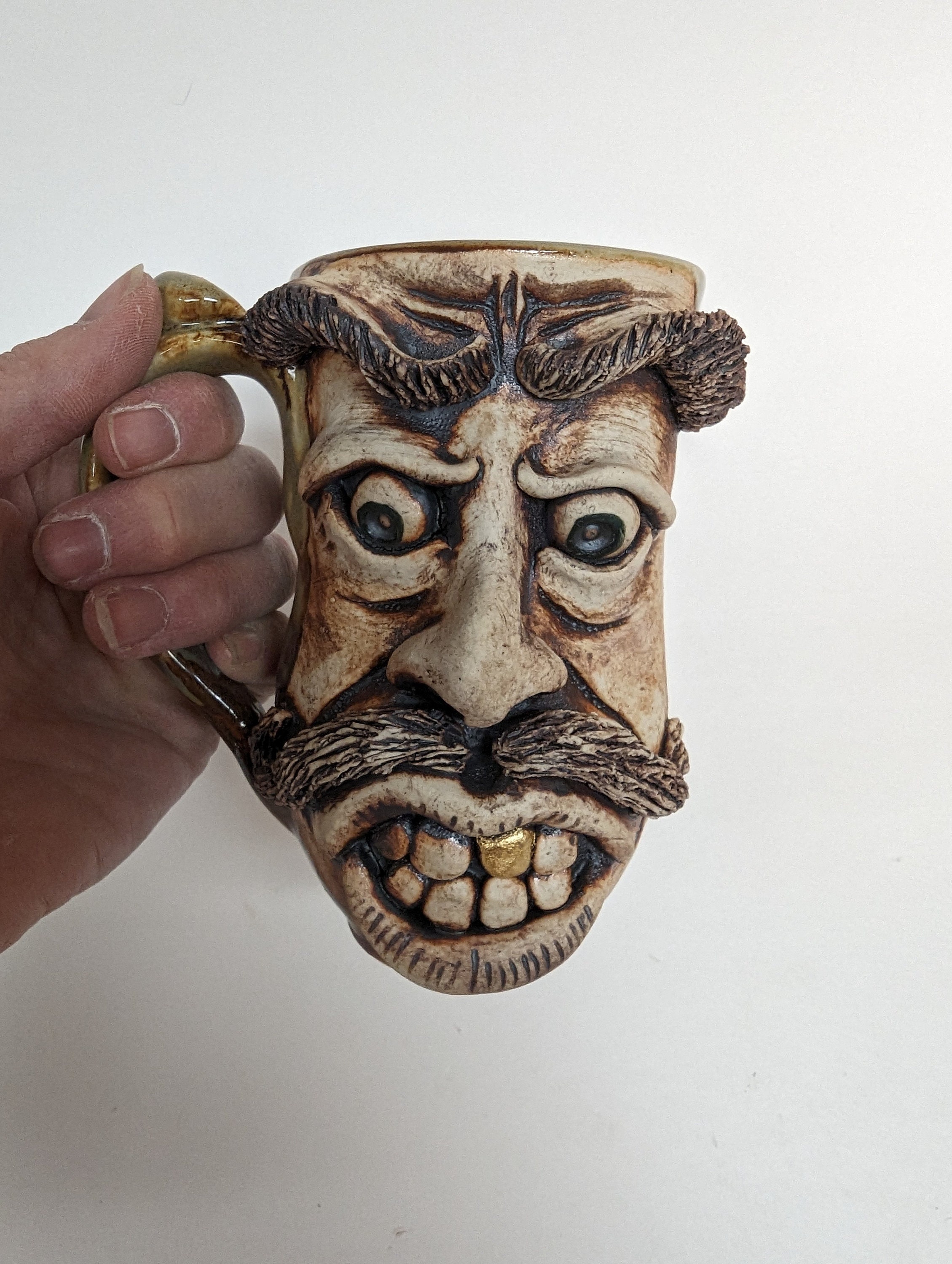 The man face Coffee Mug for Sale by JustACrustSock