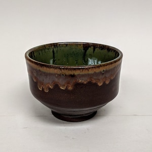 Small ceramic bowl, small bowl, Japanese tea cup, large tea cup, ceramic tea cup, pottery tea cup, pottery bowl, handmade pottery, ceramics