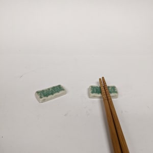 Chopstick holder, ceramic chopstick holder, chopstick, paint brush rest, paint brush holder, handmade chopstick holder, ceramics, pottery