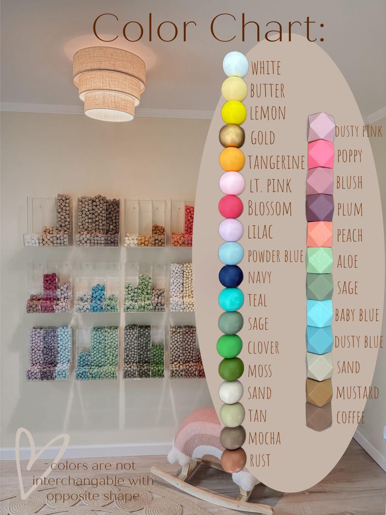 PERSONALIZED Abacus, Cottage Core, Wooden Nursery, Montessori, Counting Tool, Rainbow Abacus, Custom Baby Gift, New Baby Gift, EvAndPotique image 17