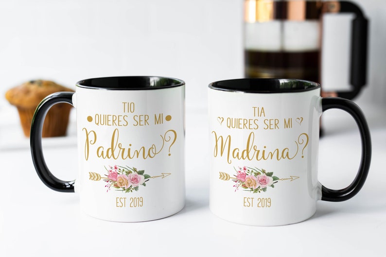 Quieres Ser Mi Madrina Quieres Ser Mi Padrino Proposal to | Etsy