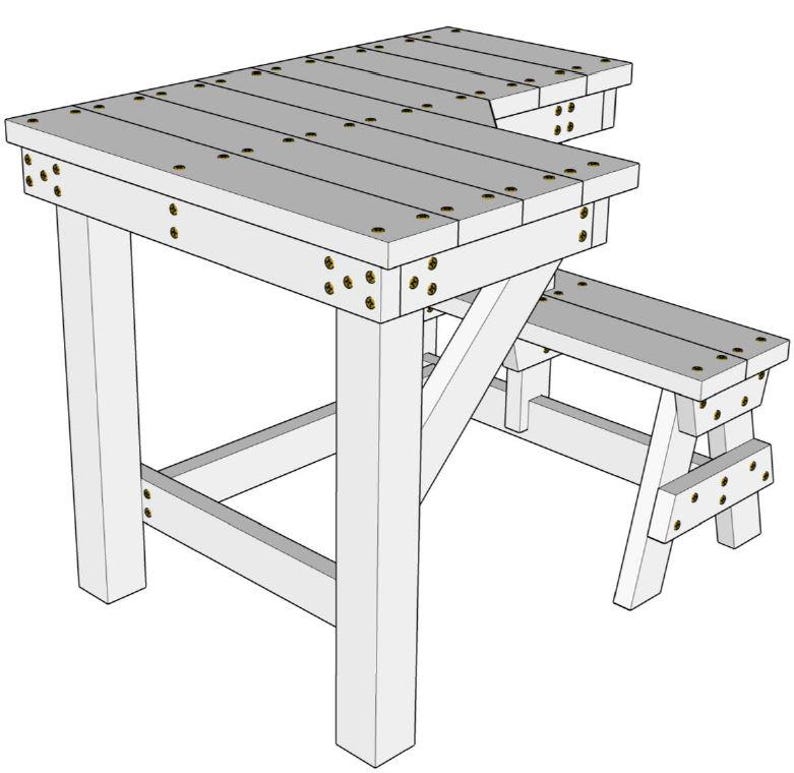 Right Hand Shooting Bench Build Plans - PDF Download - Etsy