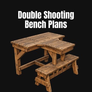 Double Shooting Bench – Digital Woodworking Plans - Downloadable PDF