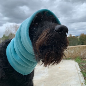 Fleece dog Snood // Ear warmer // Neck warmer //