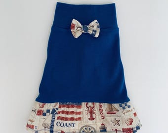 Vestido de forro polar para perro, talla 3XS. Gran variedad de estampados para elegir.