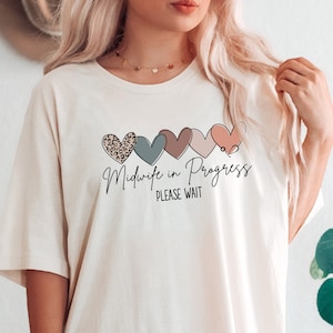 Future Midwife, Student Midwife Gift, Student Midwife Shirt, Midwife in Progress, Midwifery Student, Midwife gift, Midwife Student Gifts