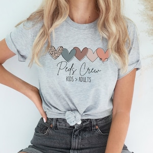 Peds Crew Pediatric Nurse Gift, Peds Nurse Shirt, Peds Rn Shirt Childrens Nurse, Pediatric Nurses Week Shirt, Peds Nurse Gift, Pediatric RN