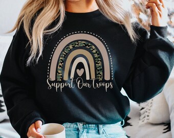 Support Our Troops, Military Mom Shirt, Military Mom Gift, Military Family Shirt, Military Sister, Military Wife Shirt, Military Girlfriend