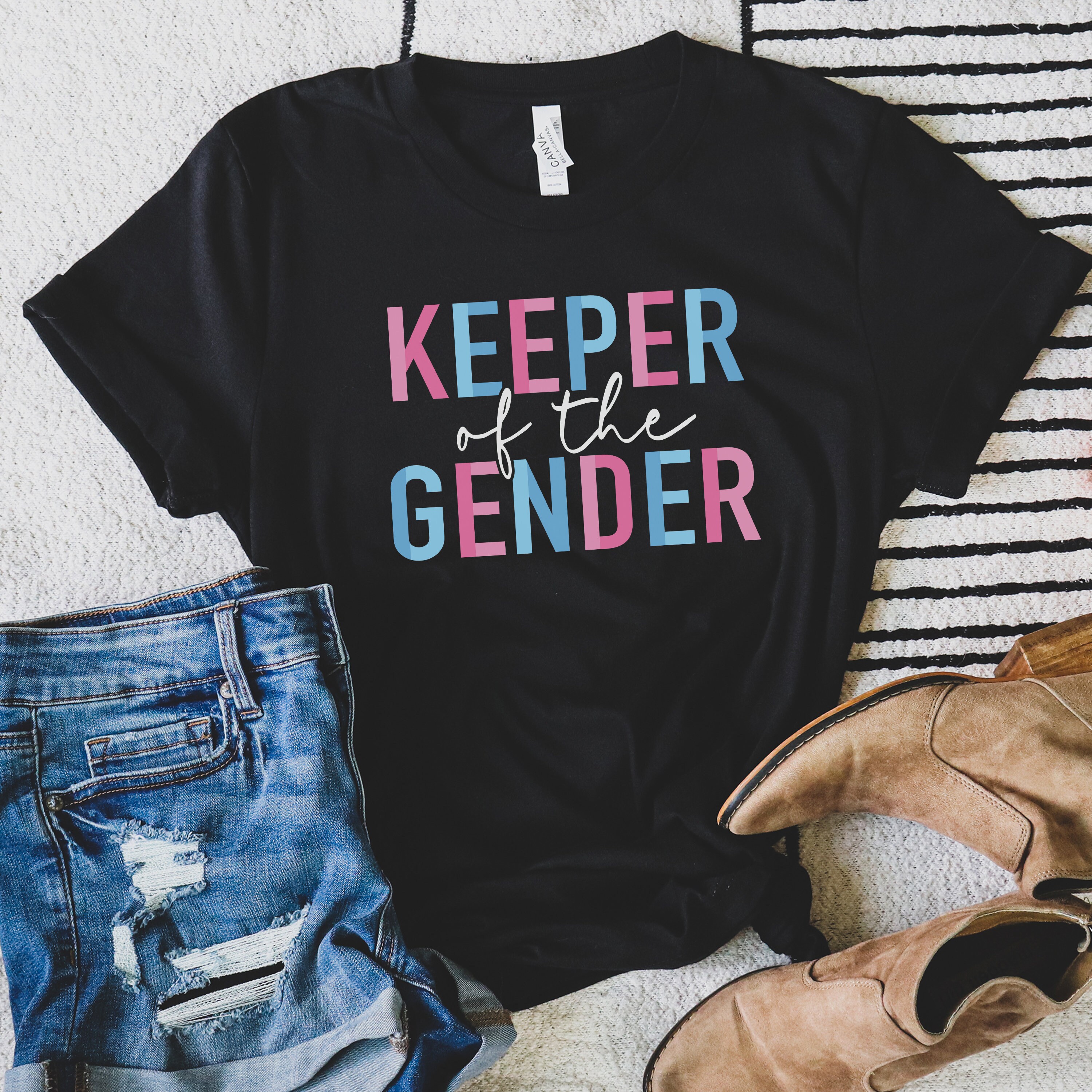Keeper of the Gender Shirt Keeper of the Gender Keeper of Etsy