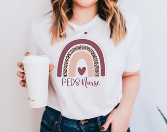 Peds Nurse Shirt, Pediatric Nurse Gift, Peds Rn Shirt Childrens Nurse, Peds Crew, Pediatric Nurse Scrub Shirt, Peds Nurse Gift, Pediatric RN