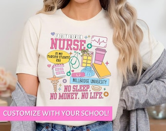 Nursing Student Future Nurse Shirt, Nursing School Tshirt, Future Nurse Gifts, Nurse in Progress, Nursing School Student Nurse in the Making