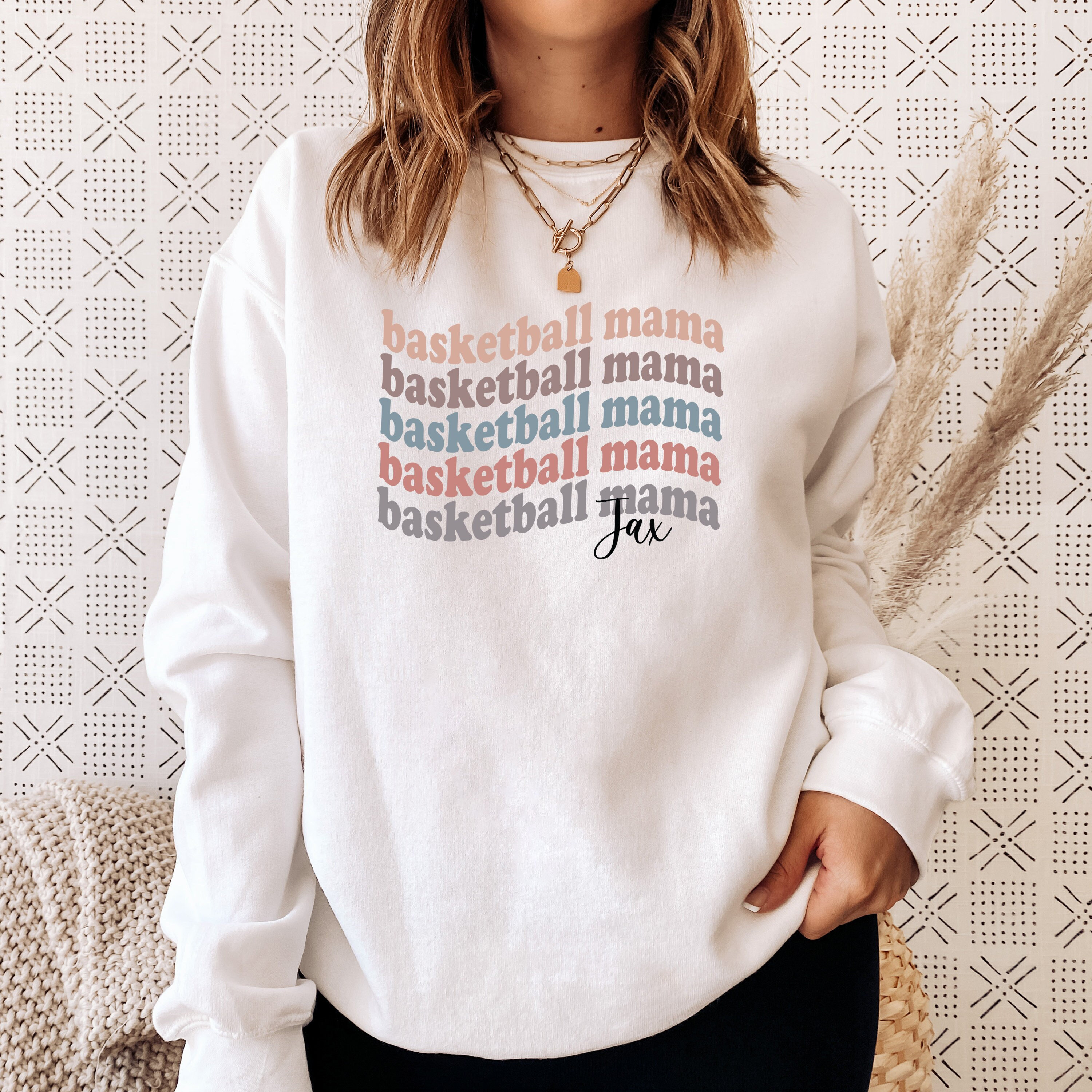Basketball Mom Sweatshirt Basketball Mama Basketball Etsy