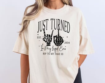 21st Birthday Shirt 21st Birthday Gift for Her from Mom 21st Birthday Gifts In My Legal Era 21st Birthday Gifts for Girls for Daughter