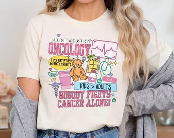 Pediatric Oncology Nurse Pediatric Oncology Shirt Hem Onc Nurse Oncology Nurse Shirt Pediatric Hematology and Oncology Pediatric Hem Onc