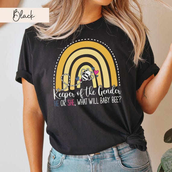 He Or She What Will Baby Bee Shirt | Cool Gender Reveal Gift He Or She What Will Baby Bee Shirt | Cool Gender Reveal Gift