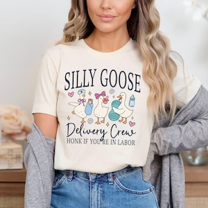 Labor and Delivery Nurse Shirt Goose Nurse Shirt Stork Squad Labor and Delivery Shirt Ob Nurse Mother Baby Nurse Ob Nurse Shirt Nurse Bow