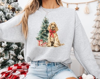 Cocker Spaniel Sweatshirt Cocker Spaniel Gifts English Cocker Spaniel Christmas Sweatshirt Cocker Spaniel Shirt Cocker Spaniel Gift