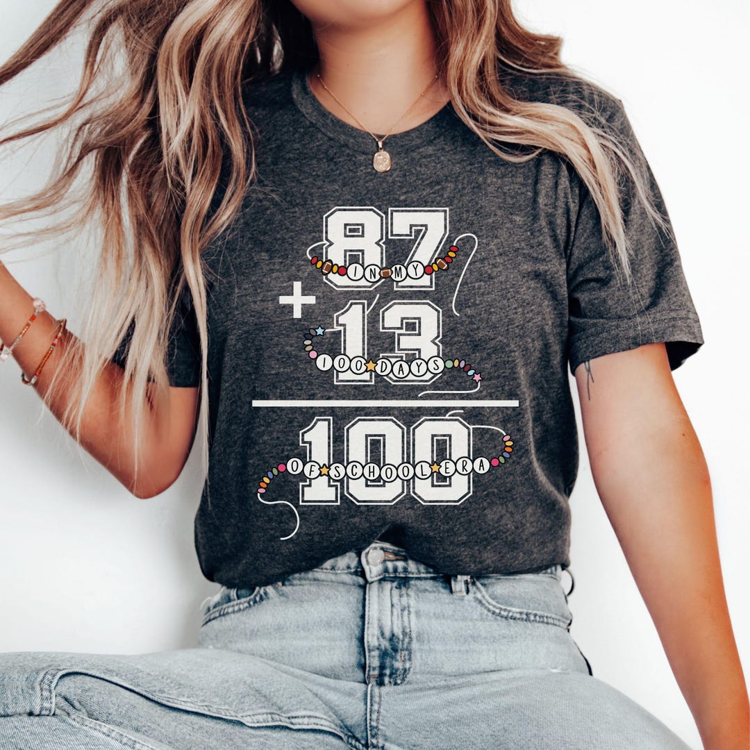In My 100 Days of School Era 100 Days of School Shirt 100th Day of ...