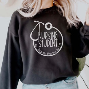 Nursing Student Future Nurse Sweatshirt, Nursing School Friend Gift, Future RN Nurse in the Making Crewneck Sweatshirt, Future Nurse Gifts