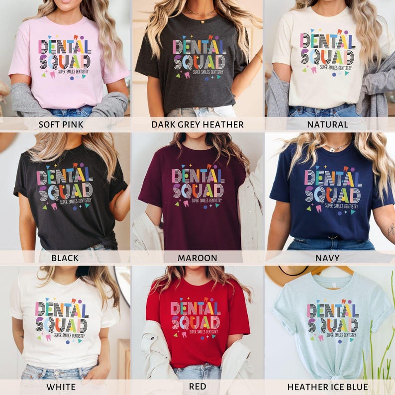 Dental Shirts Dental Office Shirts Dental Assistant Dentist Shirt ...