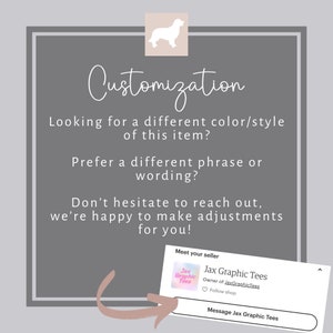 a gray and white photo with the words, customizing, looking for a different