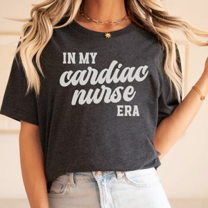 In My Cardiac Nurse Era Shirt, Cardiac Nurse Gift, Heart Nurse T Shirt, Cardiac Nurse Tshirt, Cardiovascular Nurse, Cardiology Nurse Shirt