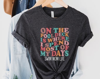 Swim Mom Shirt Swim Mom Shirts Senior Swim Mom Shirt Swimming Mom Shirt Funny Swim Mom Shirts Swim Mom Gift Swim Mom Gifts Swim Mom Era
