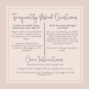 a poster with the words frequently asked questions