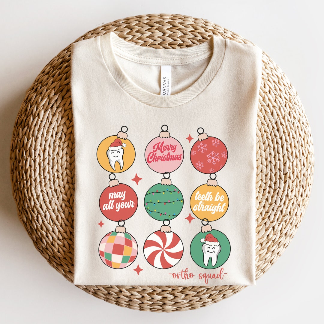 Christmas Orthodontic Squad Orthodontic Shirt, Orthodontic Assistant