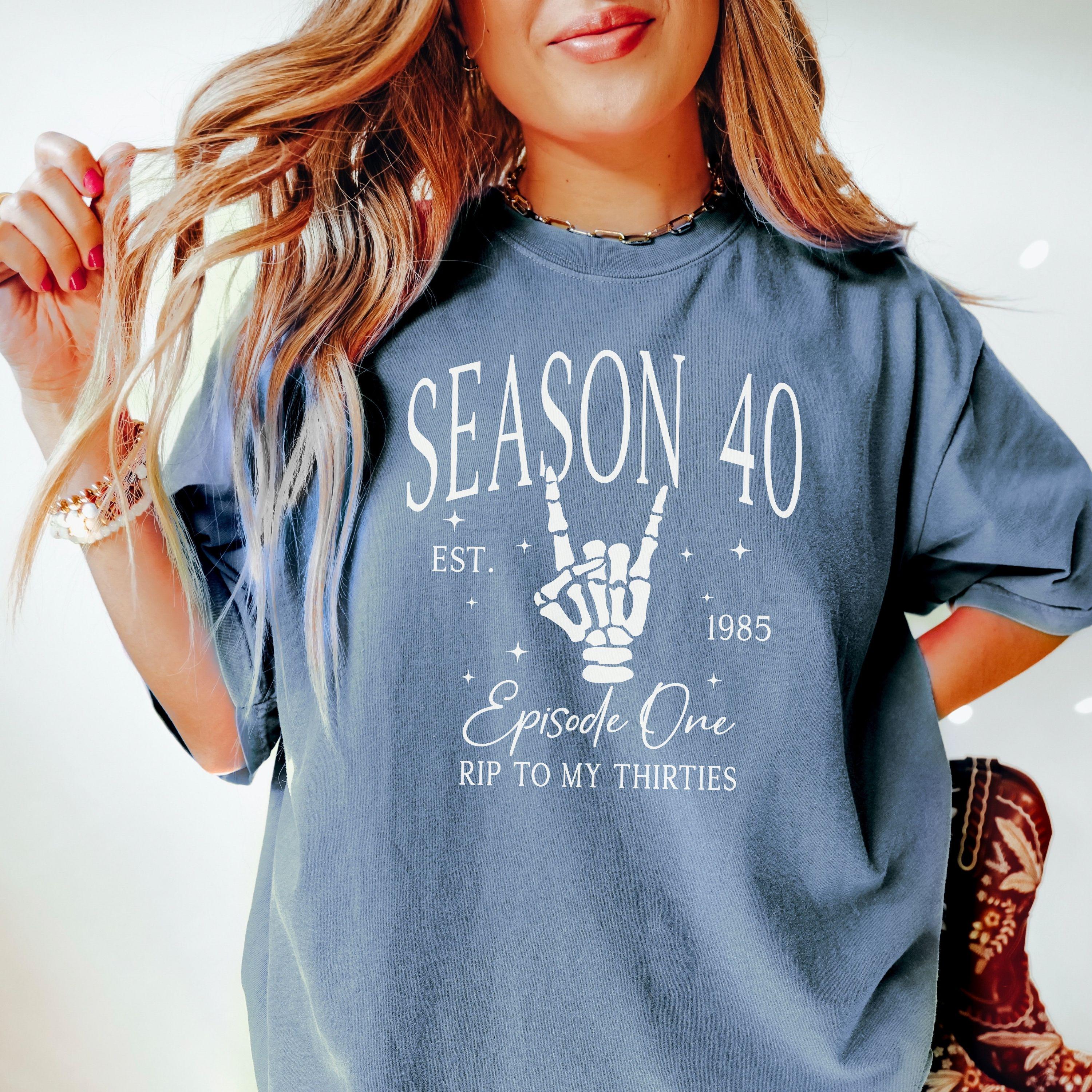 40th Birthday Shirt Comfort Colors® RIP 30s 40th Birthday Gift for