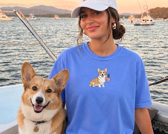 Corgi Shirt 4th of July Corgi Shirt 4th of July Dog Shirt Corgi Mama Corgi Mom Shirt Corgi Lover Welsh Corgi Shirt Corgi Gifts New Corgi Mom