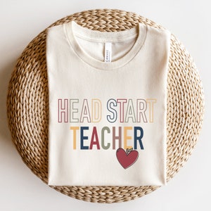 Head Start Teacher Shirt, Headstart Shirts, Early Head Start Shirt, Teacher Staff Shirts, Custom Back To School Shirt, First Day of School