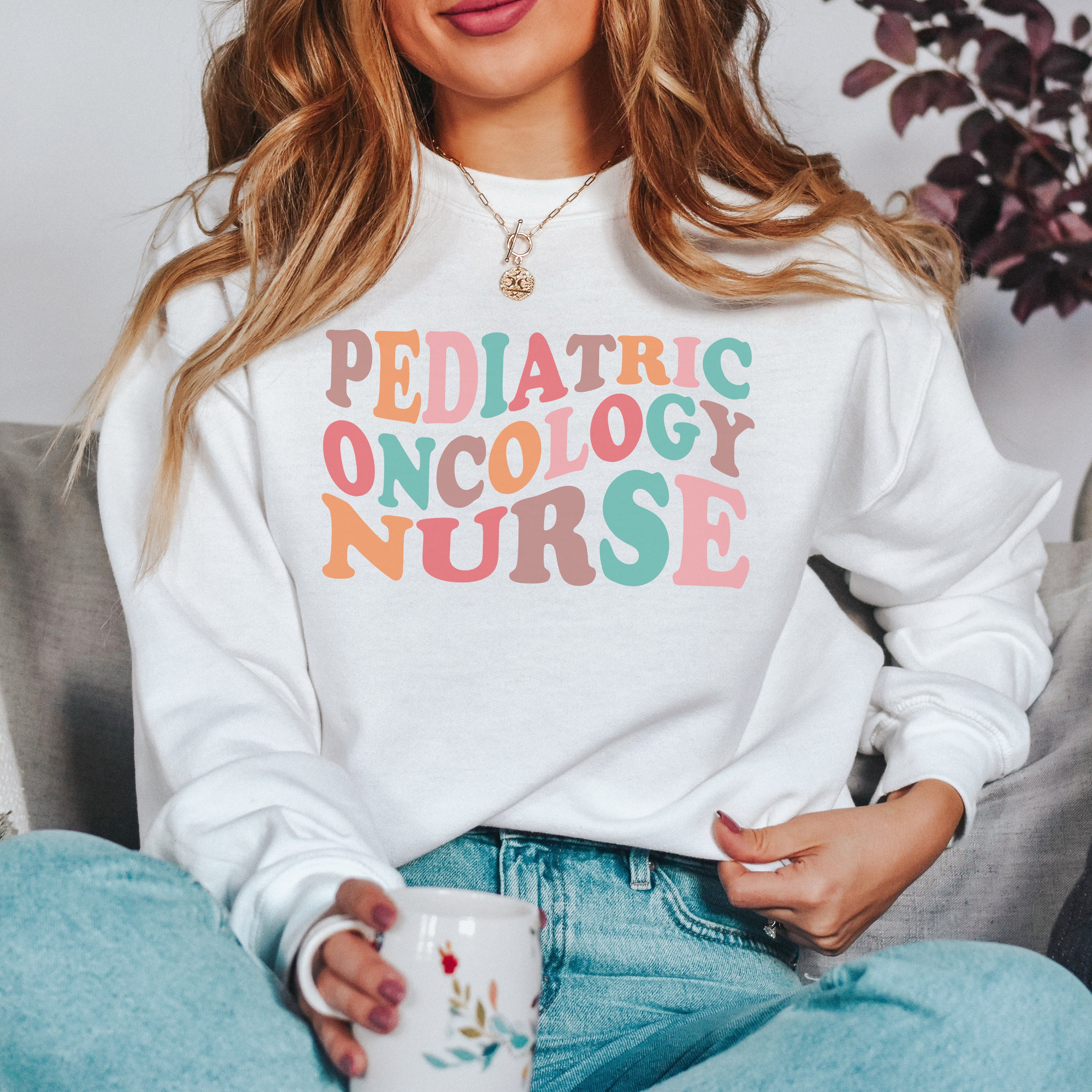 Pediatric Oncology Sweatshirt Peds Hem Onc Nurse Pediatric - Etsy