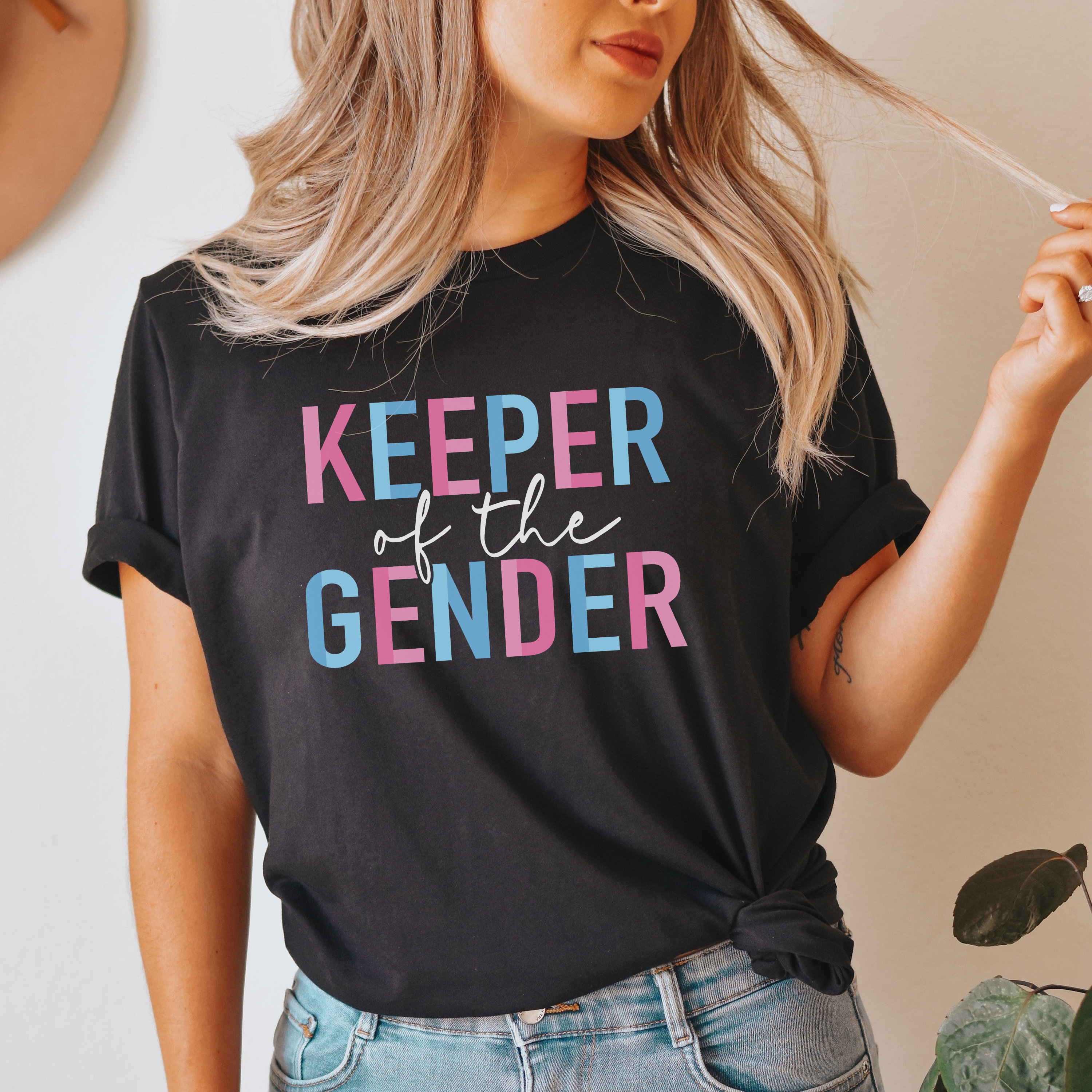 toevoegen Grote waanidee buurman Keeper of the Gender Shirt Keeper of the Gender Keeper of - Etsy