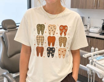 Fall Dental Shirt Dentist Thanksgiving Shirt Dental Hygienist Shirt Fall Tooth Shirt Dental Assistant Shirt Dental Hygiene Shirt Dental Crew
